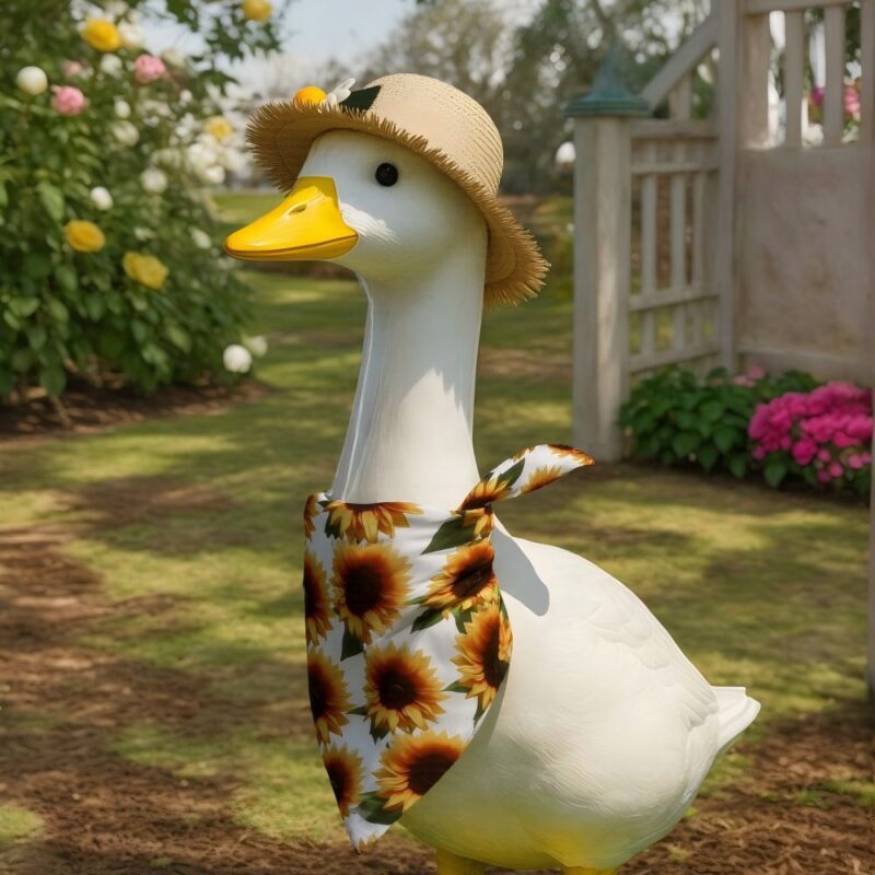 Pastoral Style Porch Goose Yard Decoration Halloween Costume Set Clothes Exclusively