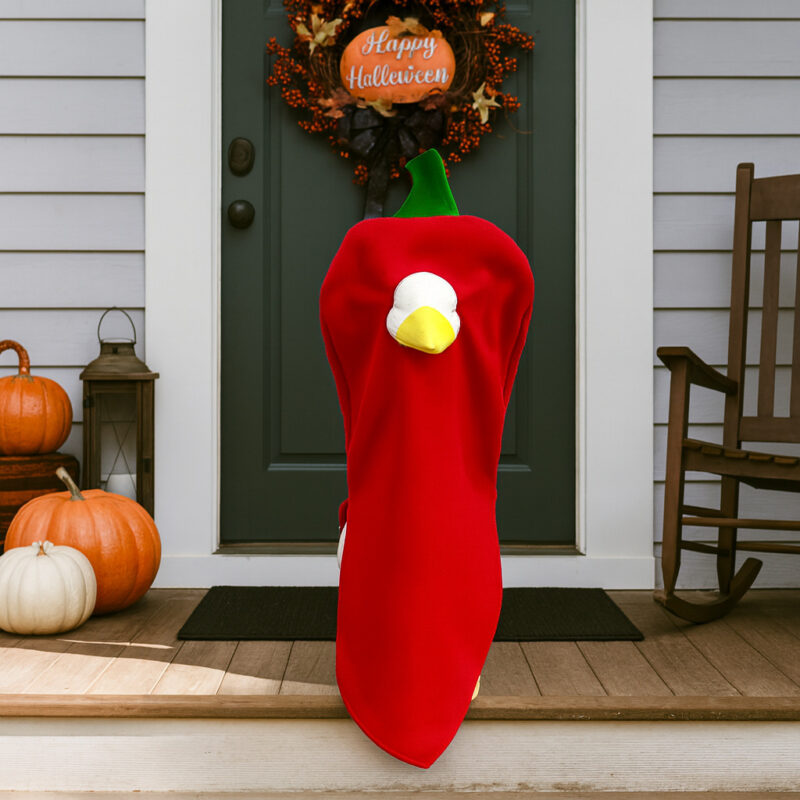 New Products Porch Goose Costumes Chili Pepper Banana Halloween Party Quirky Yard Decorations Outdoor