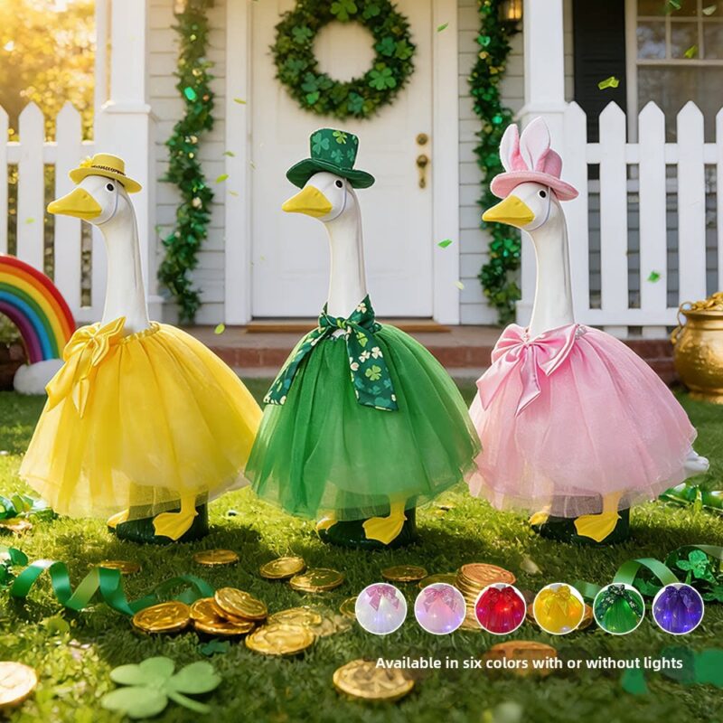 New Porch Goose Costumes 23inch Easter Goose Party Outfits Wholesale in Stock from the Manufacturer