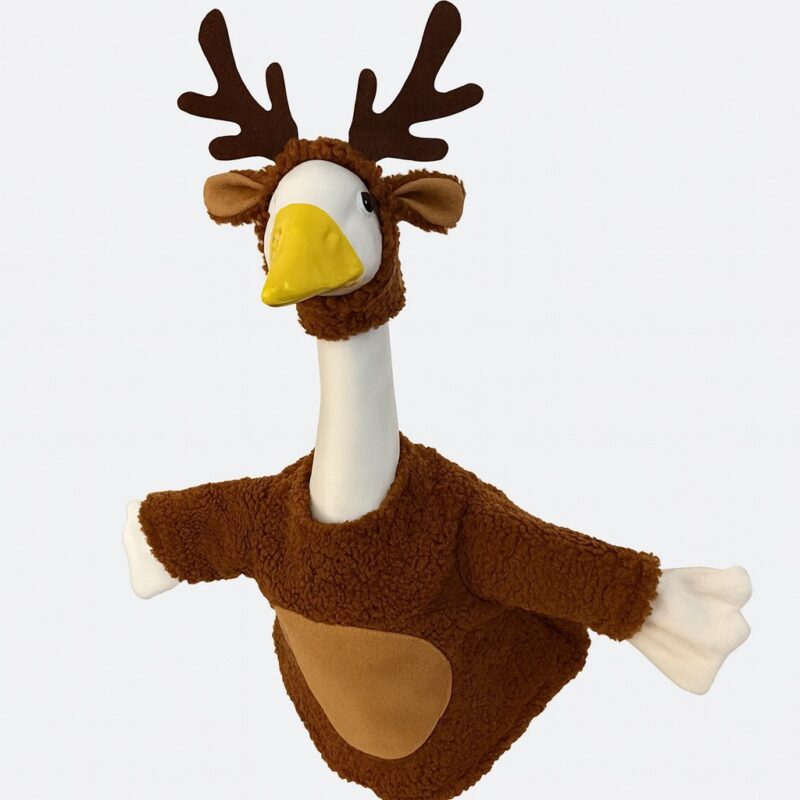 New Products 2026 Porch Goose Costumes Reindeer Outfits Christmas Halloween Party Funny Yard Decorations