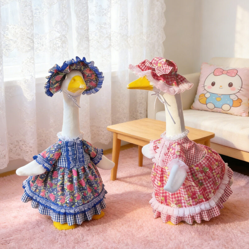 Porch Goose Clothes 2026 New Model Big White Goose Lolita Costume Doll Dress-Up Outfit