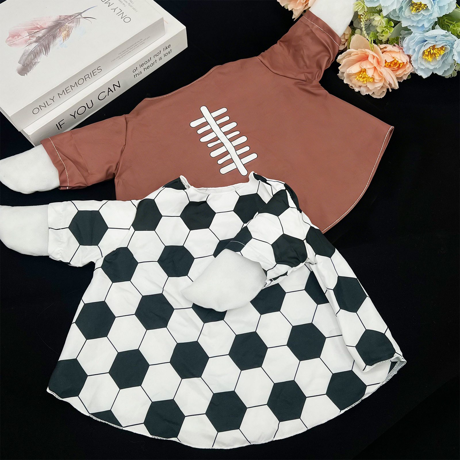 New Model Porch Goose World Cup Big White Goose Bikini Goose Football Costume Set - Image 2