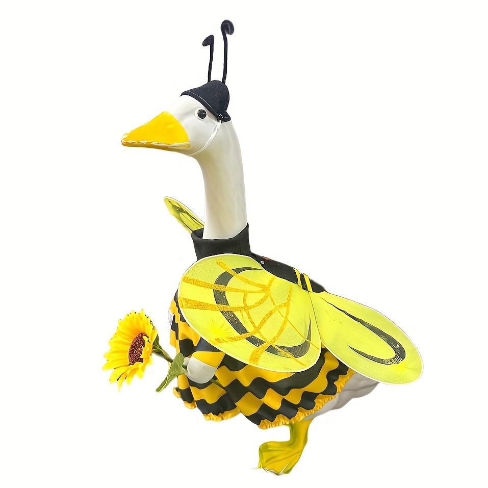 Porch Goose Costume 2026 New Model Big White Goose Pastoral Bee Ladybug Costume Atmosphere Props - Image 5