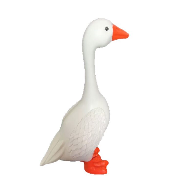Giddy The Porch Goose Statue White Goose Sculpture Garden Home Outdoor Decor