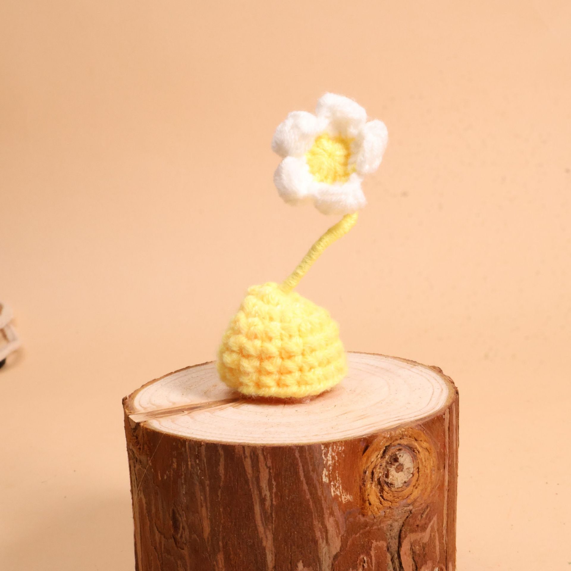Hand Crochet Mini Knit Hat Set for Desk Goose Statue, Cute Cartoon Pet & Hamster Doll Costume Accessory for Multi-Holiday Decor - Image 5