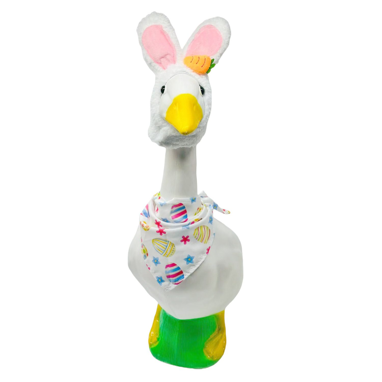 2026 New Porch Goose Costume Set, Easter Outfit & Graduation Suit with Bow Tie, Hot Decor for 23 Inch Yard Goose Statue - Image 4