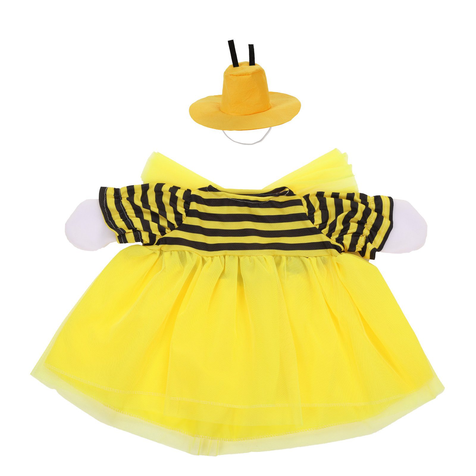 Bee Themed Porch Goose Costume, Cute Bee Cosplay Outfit for Lawn Plastic Goose Statue Holiday Decor - Image 3