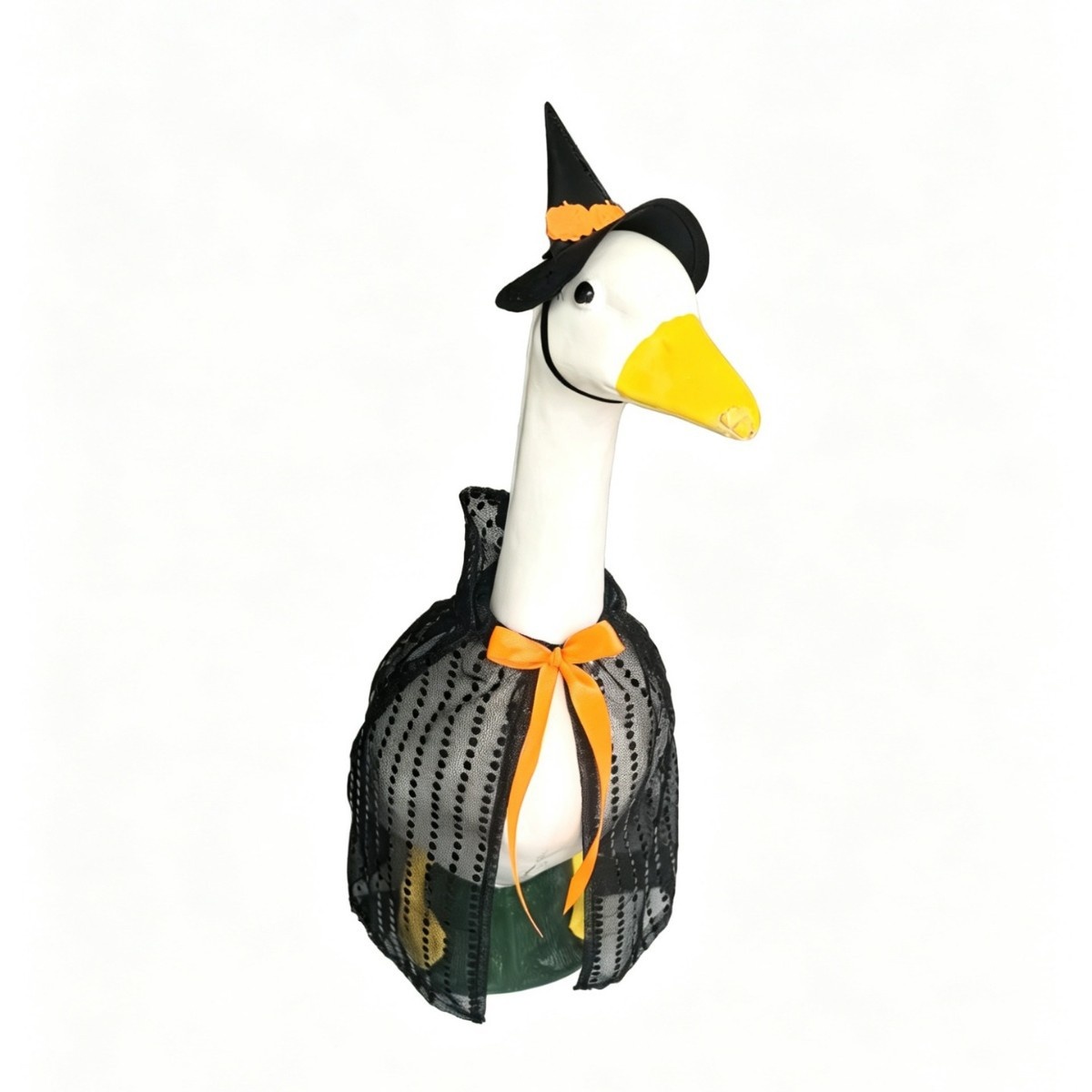 Funny Series Halloween Vampire Bat Cape Costume for 23 Inch Porch Goose Statues, Spooky Party Decor Outfit - Image 3