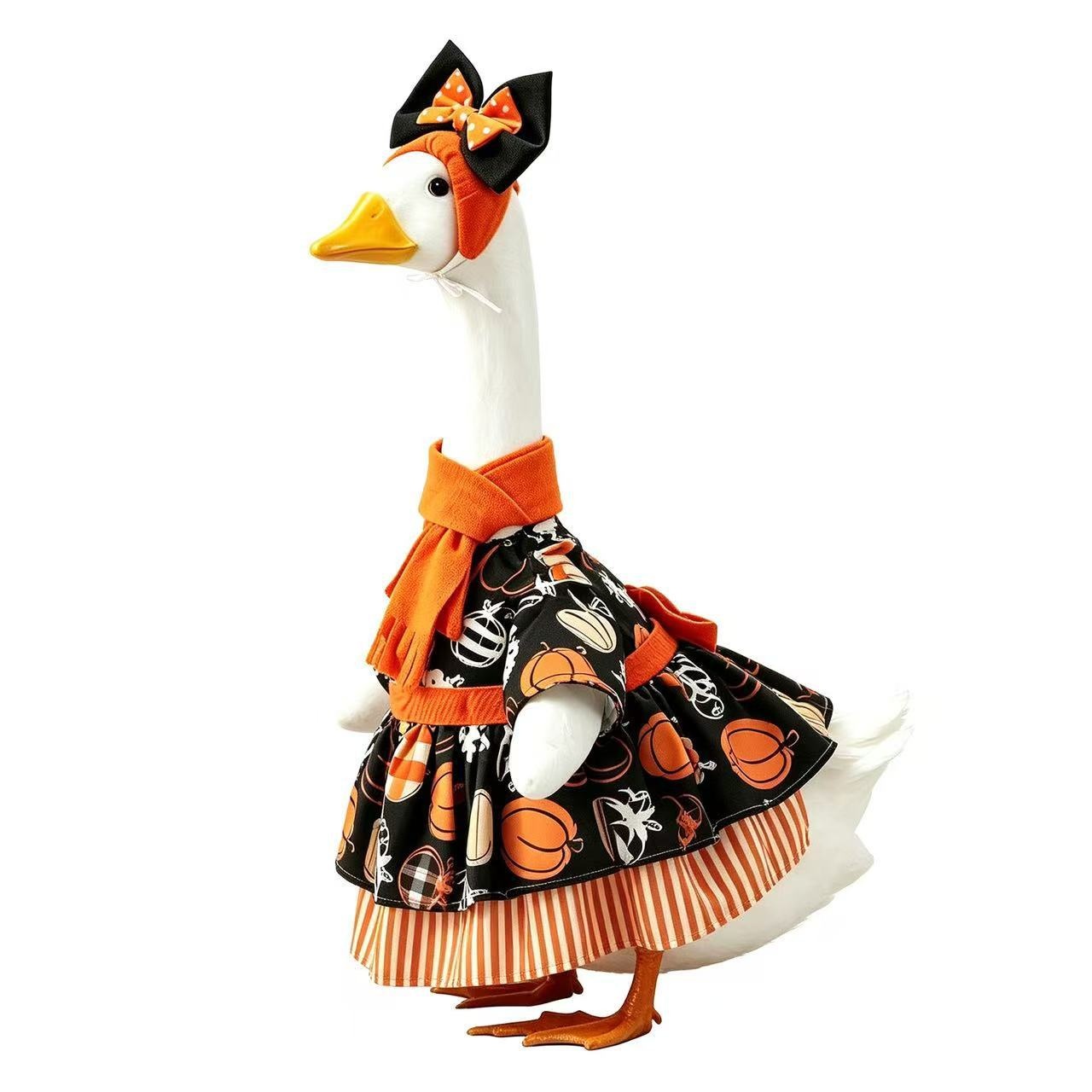 Porch Goose Halloween Outfit, Themed Costume for 23 Inch Lawn Goose, Yard Porch Party Decor - Image 2