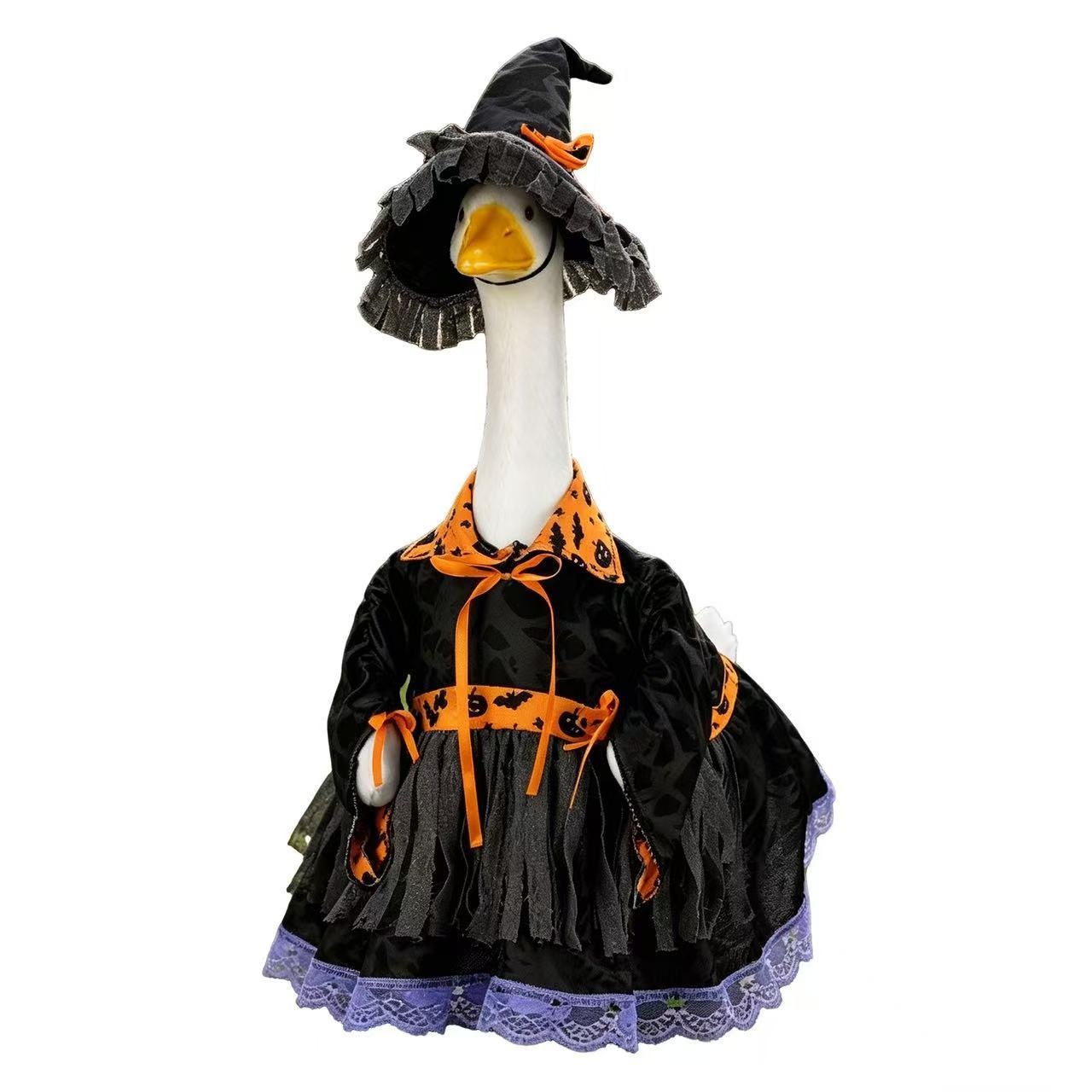 Porch Goose Halloween Outfit, Themed Costume for 23 Inch Lawn Goose, Yard Porch Party Decor - Image 4