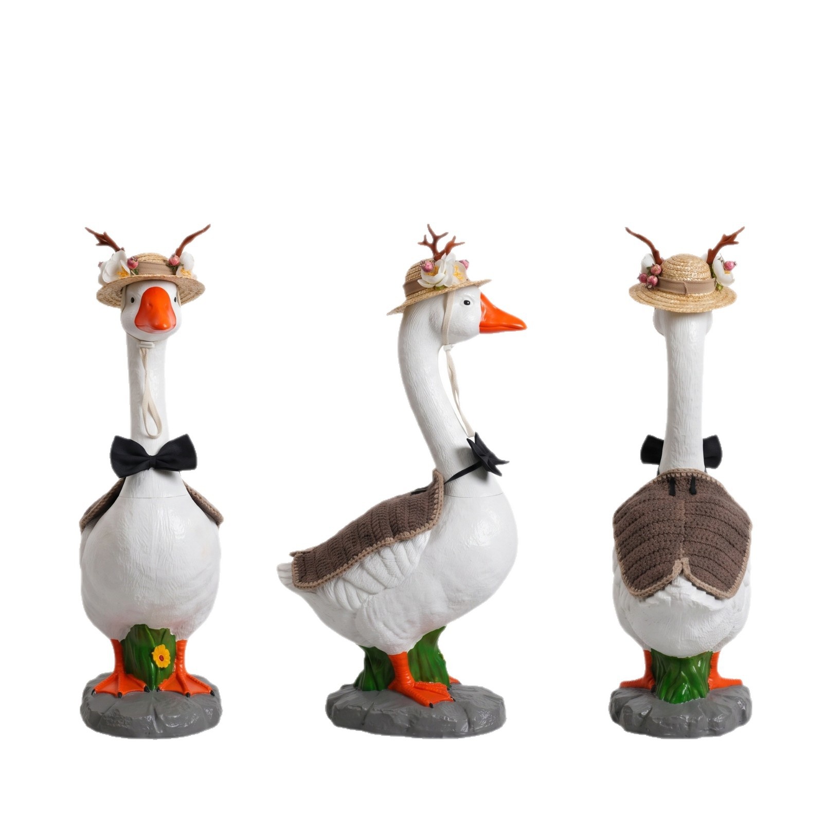 23 Inch Porch Goose Outfit, Jungle Deer Costume, Porch Goose Clothing, Turn Goose into Little Deer - Image 3