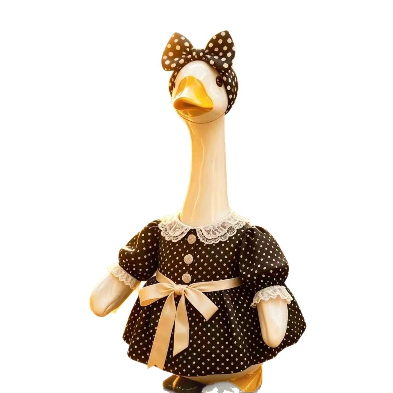 New Garden Porch Goose Clothes, 23 Inch Lawn Goose Outfit, Outdoor Yard Sculpture Festival Decor - Image 3