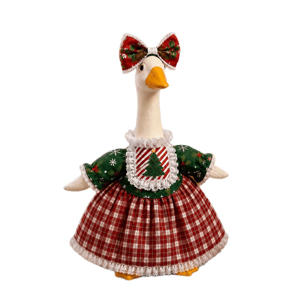 Christmas Lace Skirt Porch Goose Costume, 23 Inch Princess Goose Outfit - Image 4