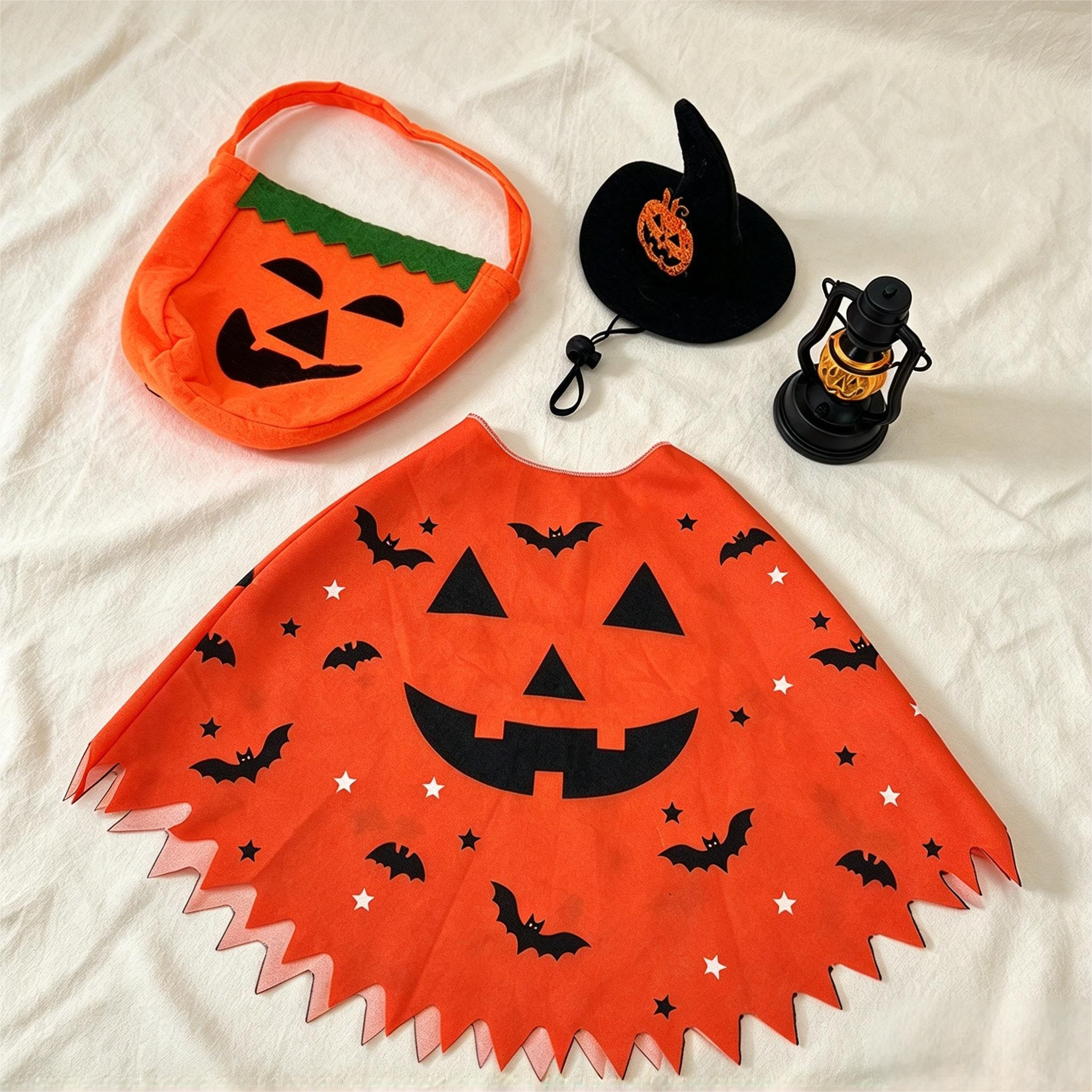 2026 New 23 Inch Porch Goose Halloween Witch Costume, Skull & Pumpkin Lantern Dress Up Outfit - Image 4